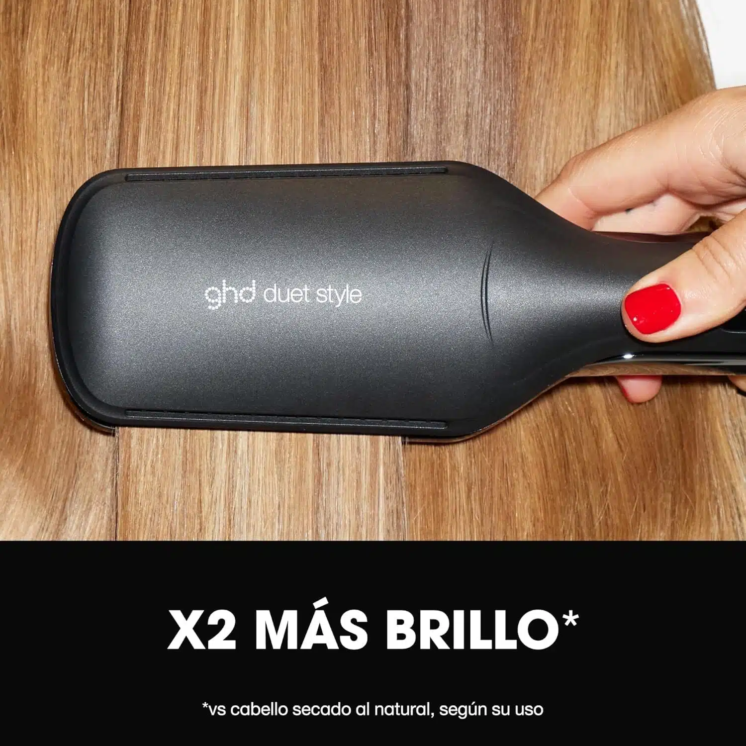 Plancha de pelo de aire caliente GHD Duet Style Negra - Imagen 2