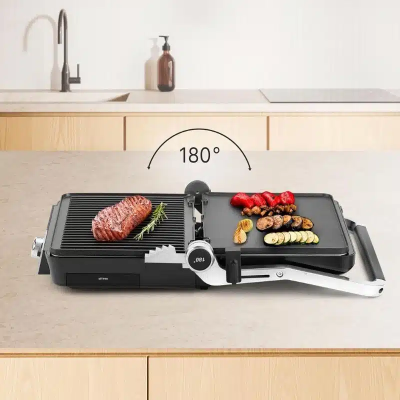 Plancha de cocina Ufesa Grill Eléctrico K2 2000W - Imagen 6