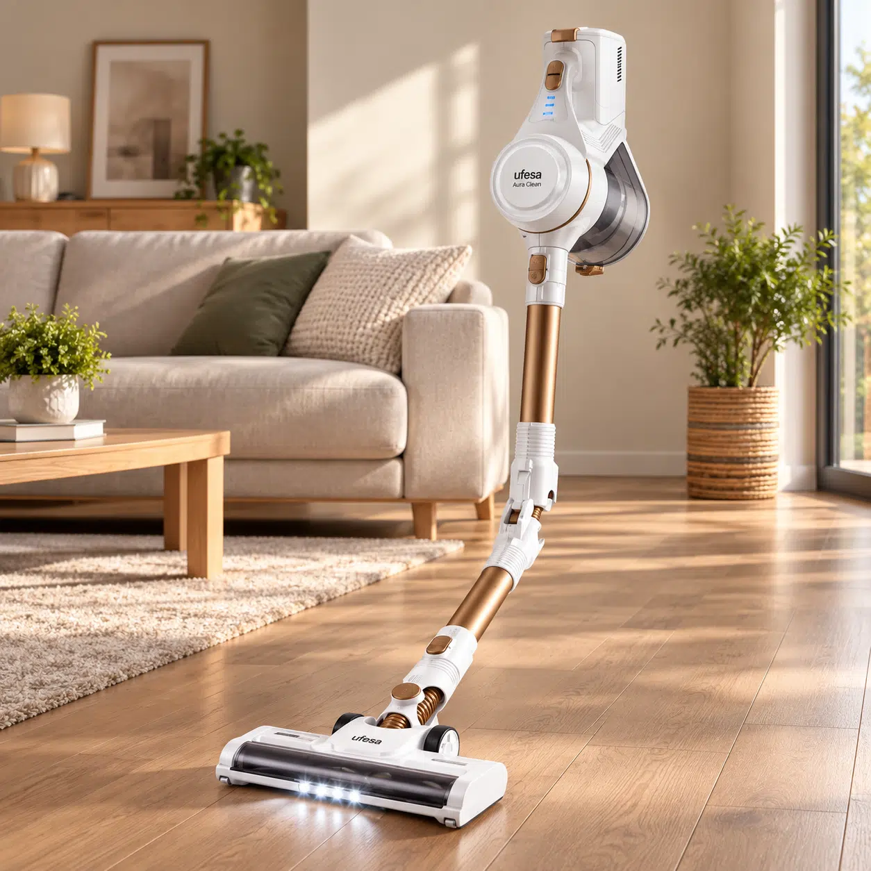 Aspirador Vertical Escoba Ufesa 22.2V Aura Clean - Imagen 3