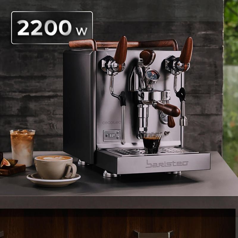 Cafetera barista con doble caldera Cecotec Baristeo Excelsa - Imagen 14
