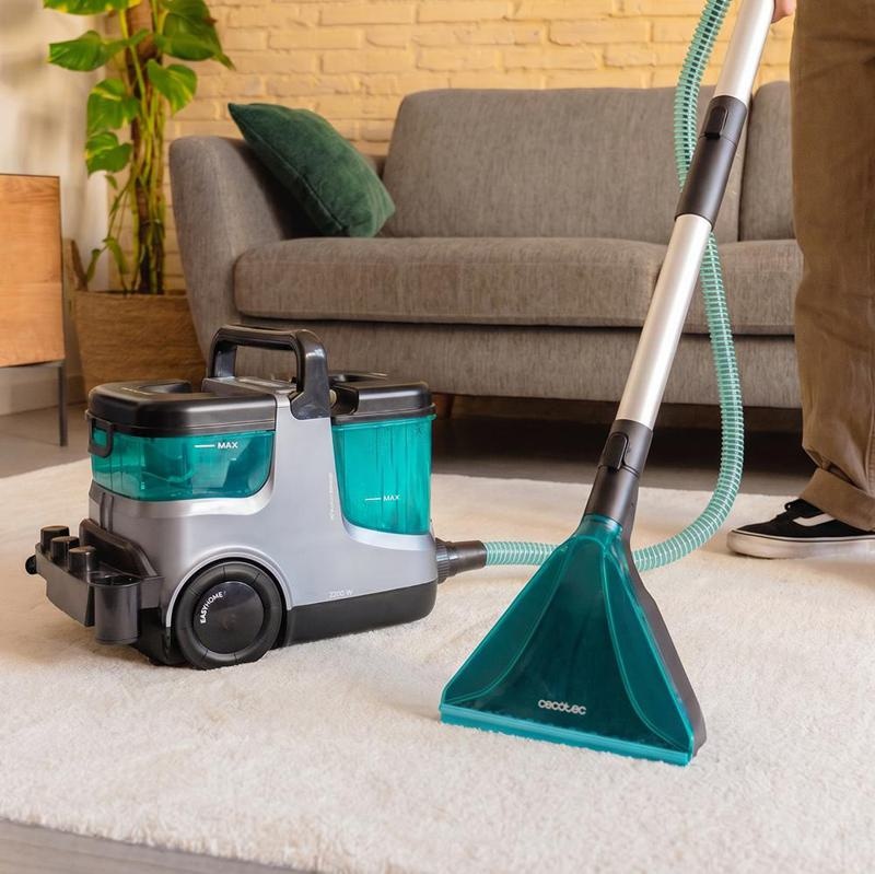 Limpiatapicerías Cecotec Conga CarpetClean 30000 Steam 2200W - Imagen 4