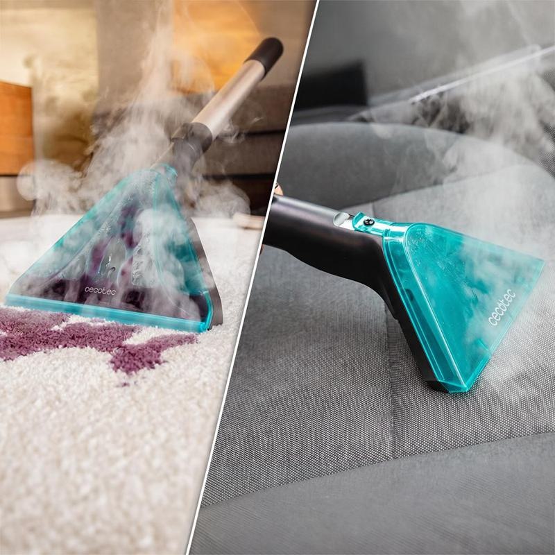 Limpiatapicerías Cecotec Conga CarpetClean 30000 Steam 2200W - Imagen 5