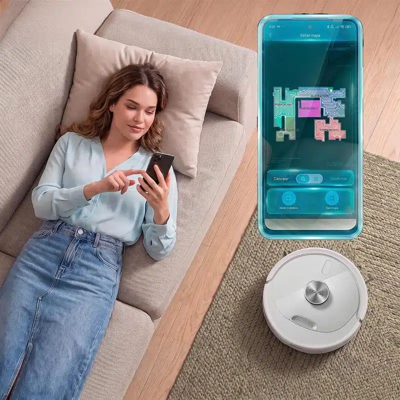 Robot aspirador con navegación láser Cecotec Conga M60 Absolute - Imagen 7