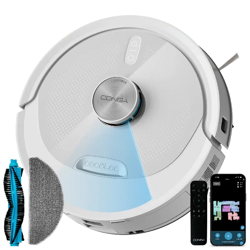 Robot aspirador con navegación láser Cecotec Conga M60 Absolute
