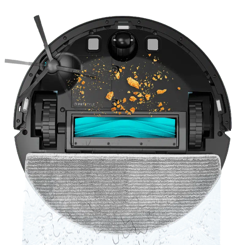 Robot aspirador con IA y navegación láser Cecotec Conga M90 Dark - Imagen 6