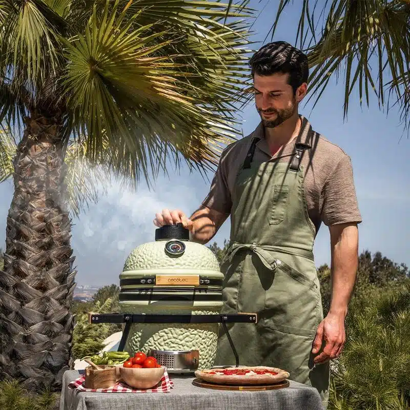 Barbacoa de carbón cerámica Cecotec Dragonfire 3200 Kamado - Imagen 11