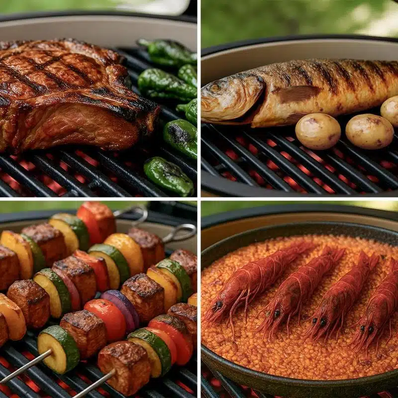 Barbacoa de carbón cerámica Cecotec Dragonfire 3200 Kamado - Imagen 10