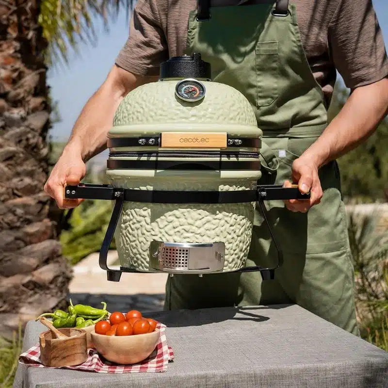 Barbacoa de carbón cerámica Cecotec Dragonfire 3200 Kamado - Imagen 6