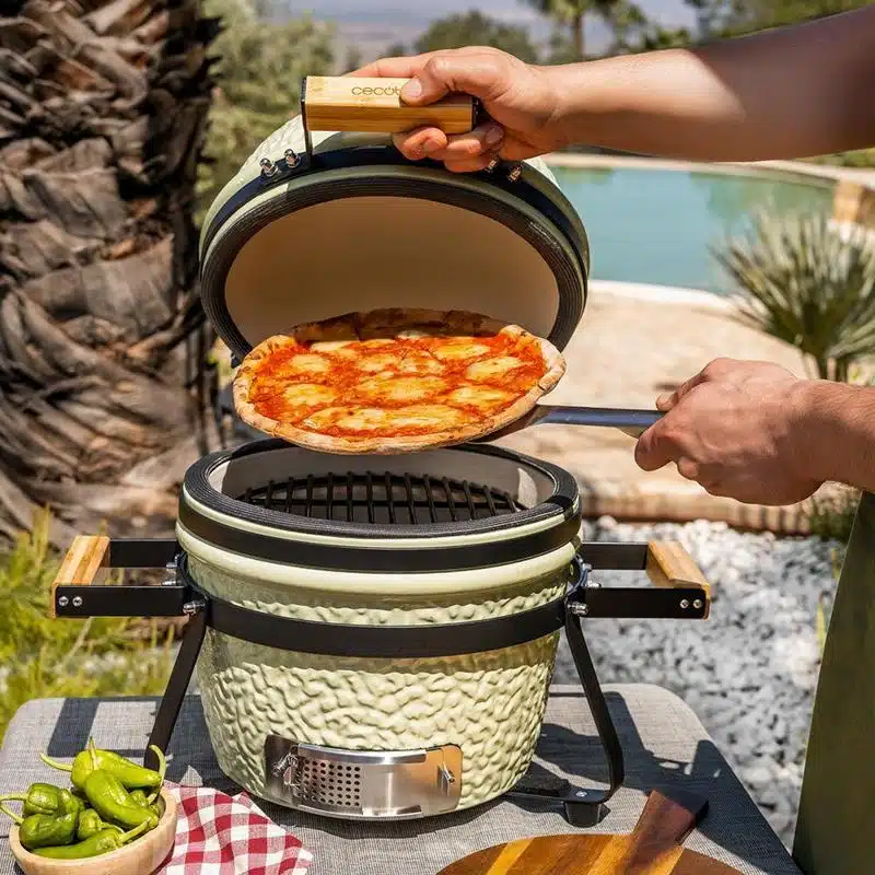 Barbacoa de carbón cerámica Cecotec Dragonfire 3200 Kamado - Imagen 4