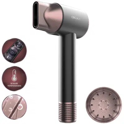 Secador de pelo Cecotec DryGlam 2in1 Sensor Black