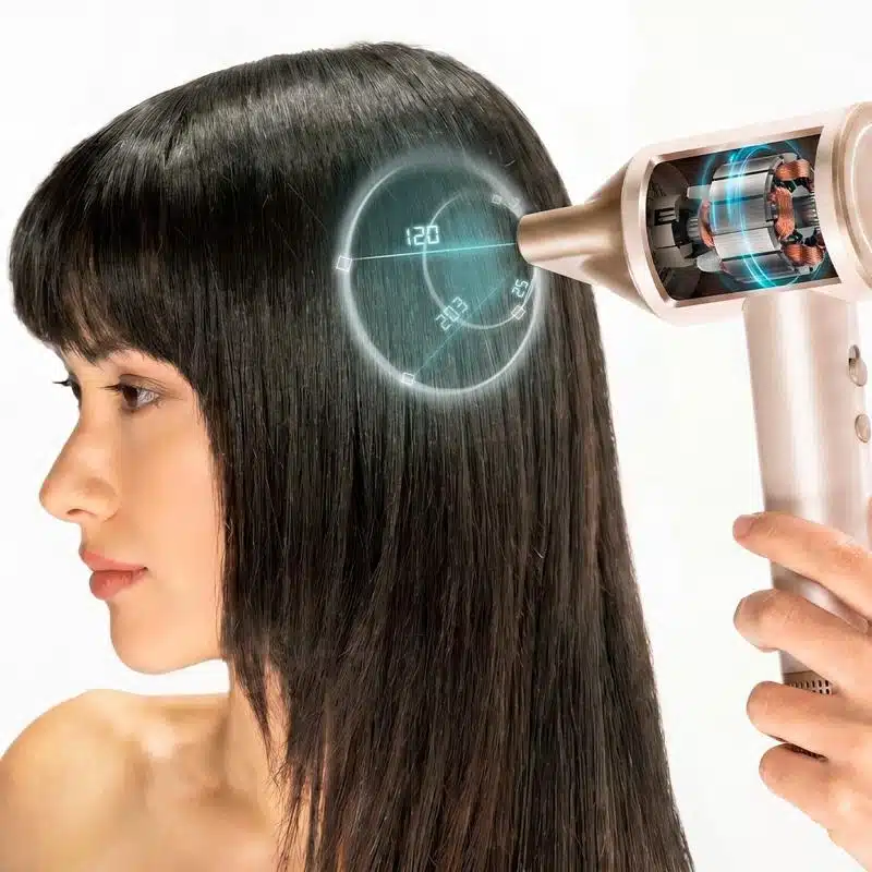 Secador de pelo Cecotec DryGlam 2in1 Sensor Black - Imagen 5