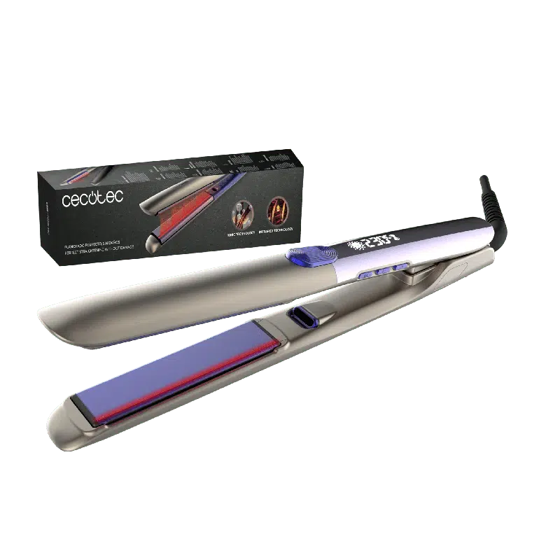 Plancha de pelo con infrarrojos y placas vibratorias Cecotec Lisse i-Twerk Pro Elite - Imagen 4