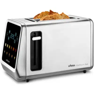 Tostador digital Ufesa OneTouch Duo de 2 ranuras 850W