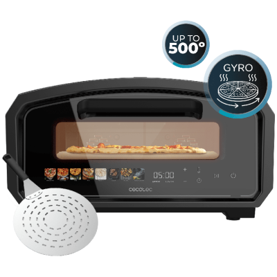 Horno de pizza eléctrico Cecotec Pizza&Co 500 Gyro