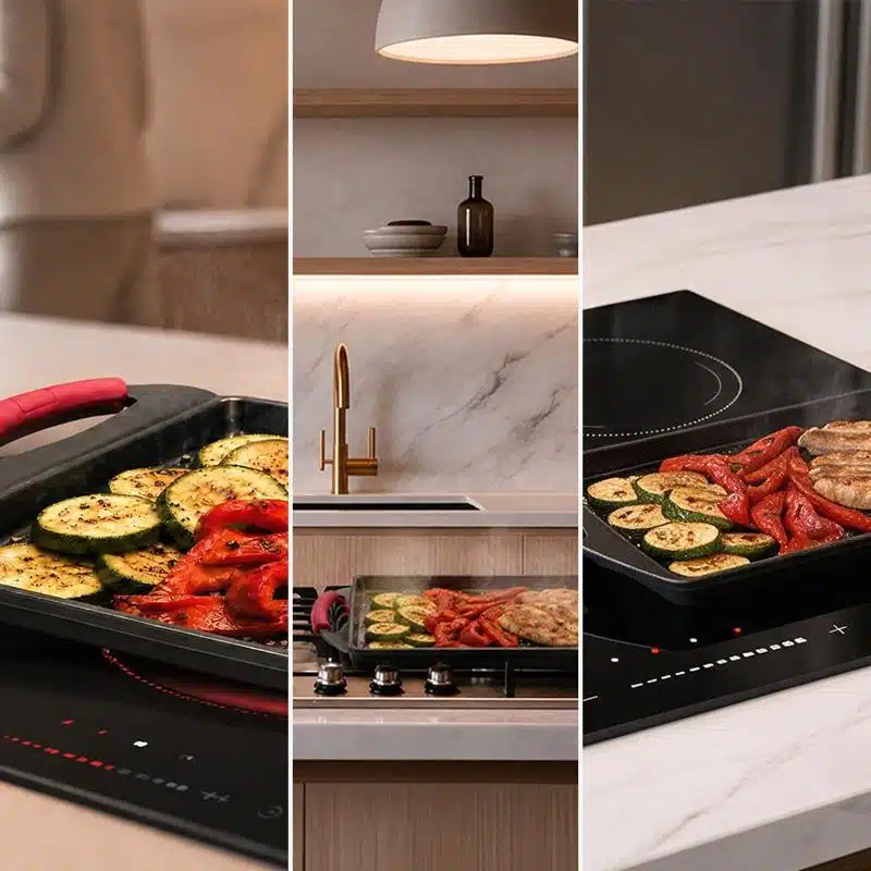 Plancha de asar libre de PFOAs Cecotec 40x23cm - Imagen 5