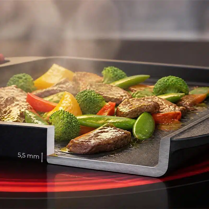 Plancha de asar libre de PFOAs Cecotec 40x23cm - Imagen 4
