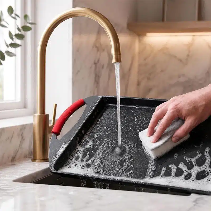 Plancha de asar libre de PFOAs Cecotec 40x23cm - Imagen 3