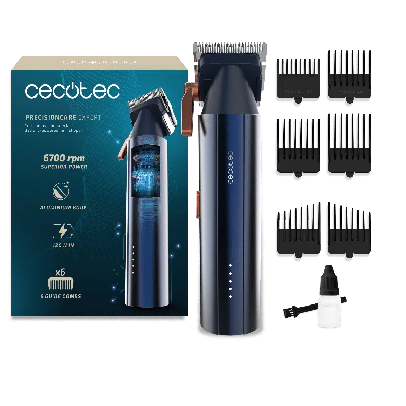 Cortapelos con Motor Brushless Digital Cecotec PrecisionCare Expert