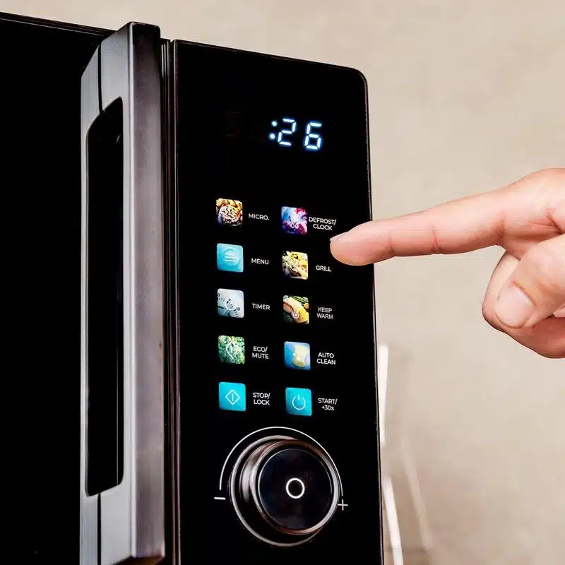 Microondas digital Cecotec Proclean 6130 Black colorful screen - Imagen 8