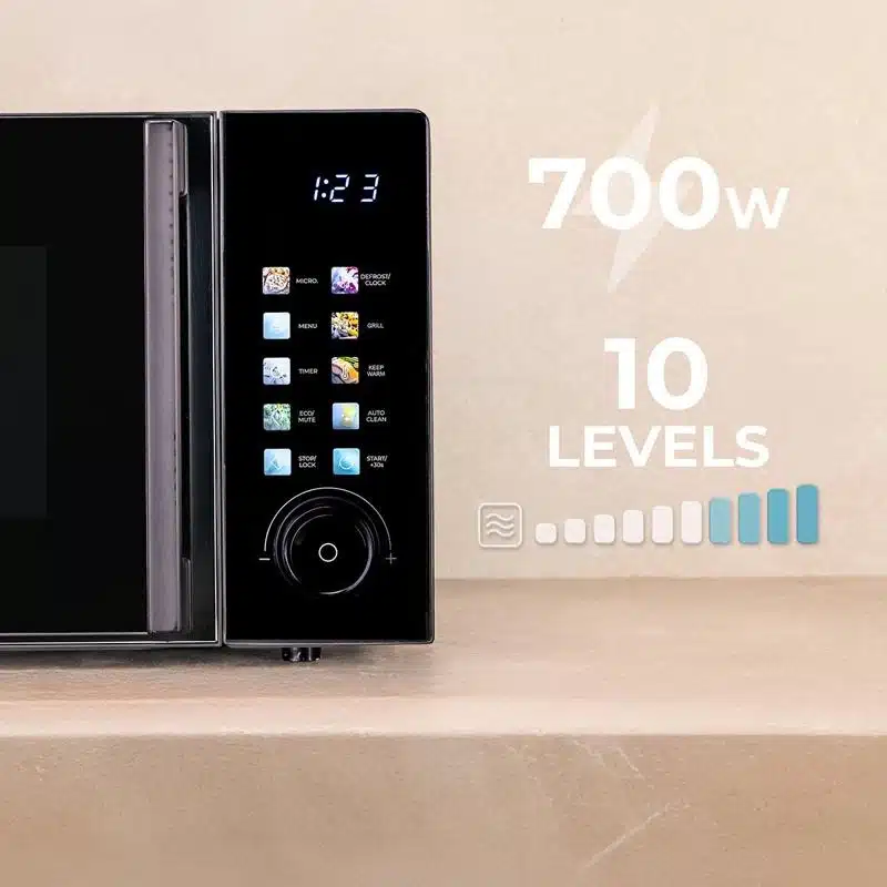 Microondas digital Cecotec Proclean 6130 Black colorful screen - Imagen 7