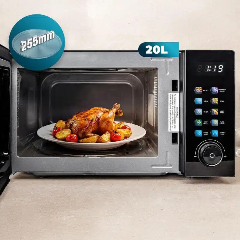 Microondas digital Cecotec Proclean 6130 Black colorful screen - Imagen 5