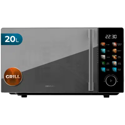 Microondas digital Cecotec Proclean 6130 Black colorful screen