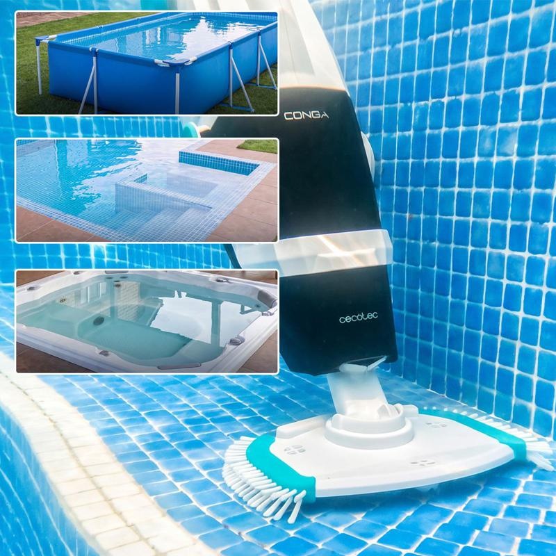 Aspirador para piscinas, spas y jacuzzis Cecotec Rockstar Pooldroid 3000 - Imagen 10