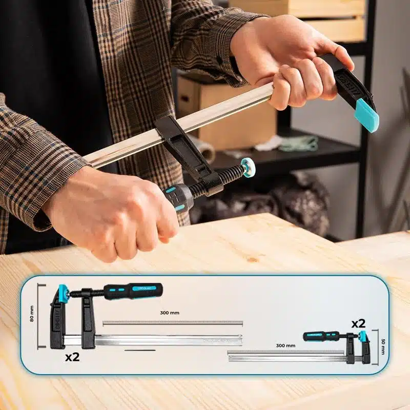 Kit de sargentos completo Cecotec StrongComfort 4400 Force - Imagen 3