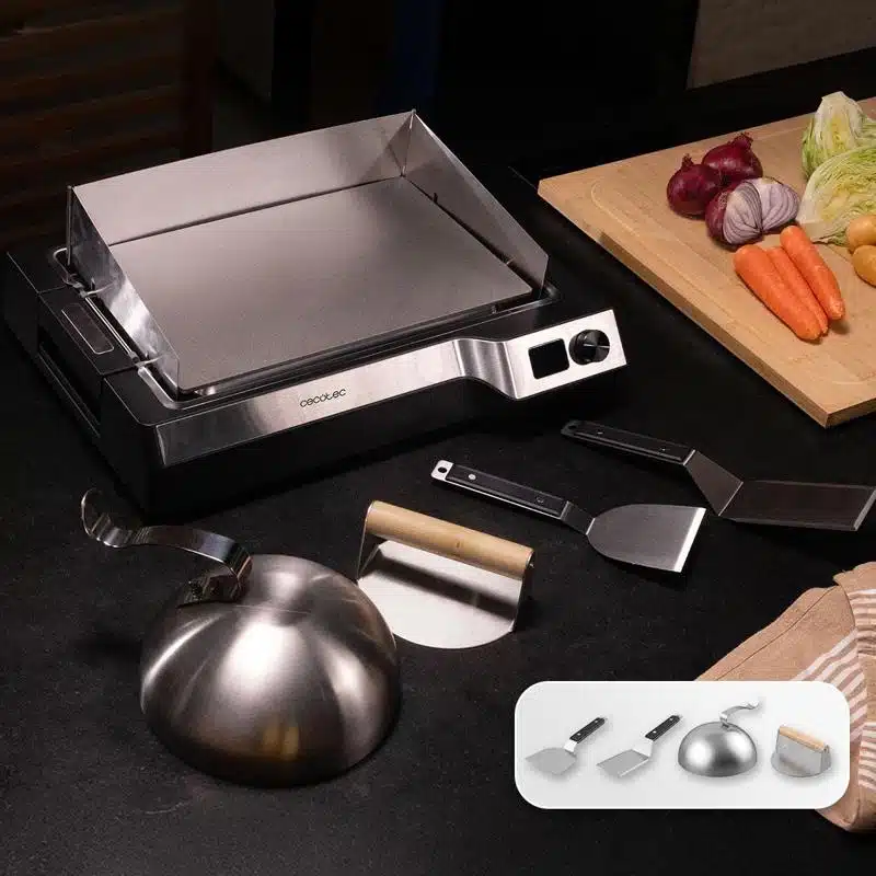 Plancha eléctrica Cecotec Teppanyaki Steel - Imagen 10