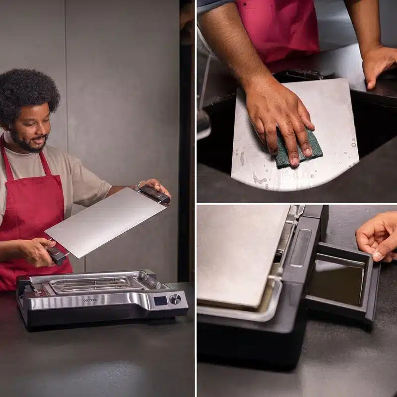 Plancha eléctrica Cecotec Teppanyaki Steel - Imagen 8