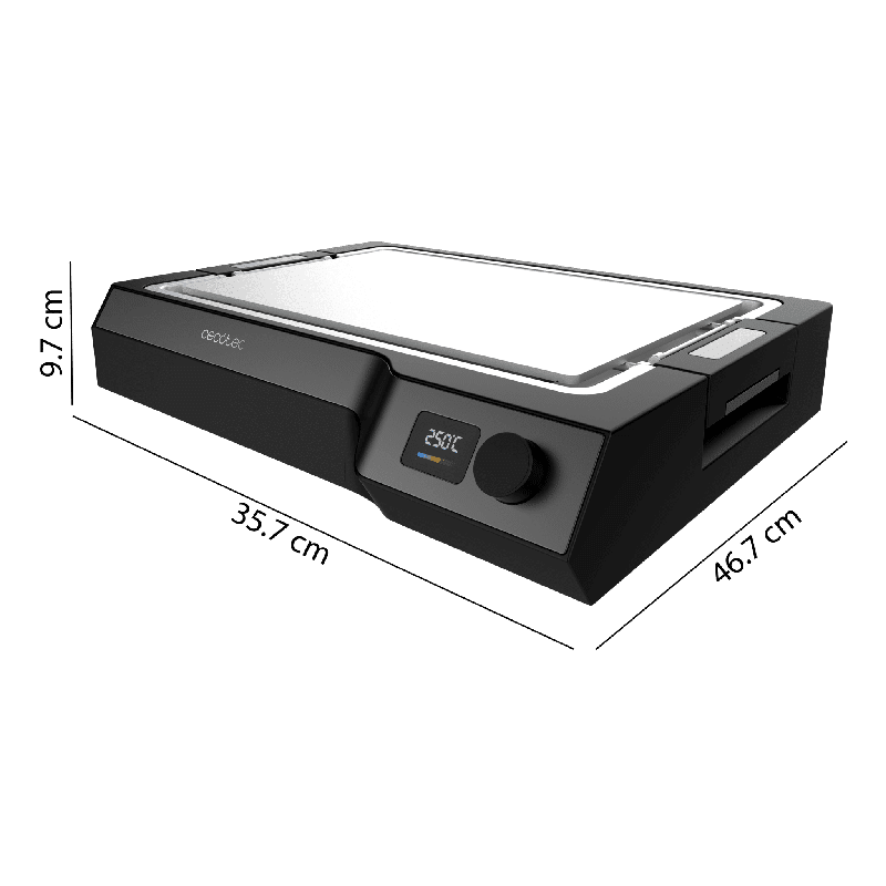 Plancha eléctrica Cecotec Teppanyaki Steel - Imagen 4