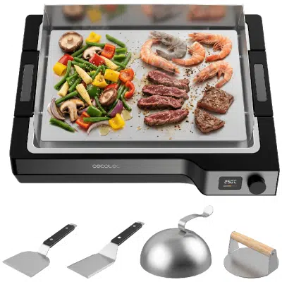 Plancha eléctrica Cecotec Teppanyaki Steel