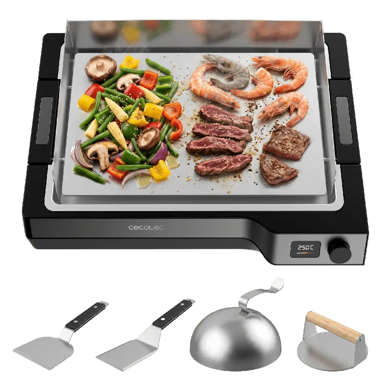 Plancha eléctrica Cecotec Teppanyaki Steel