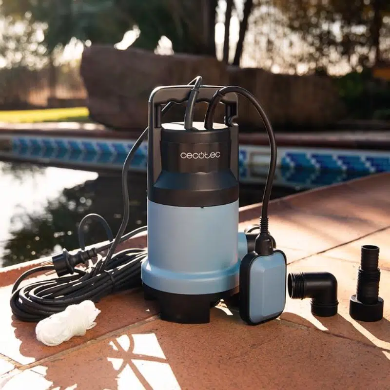 Bomba extractora de agua de 1100W Cecotec Axike Neptunus 1100 Dark - Imagen 3