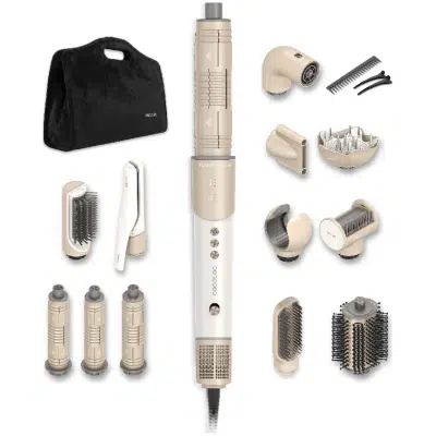 Moldeador de pelo Cecotec AirGlisse 16in1 Champagne