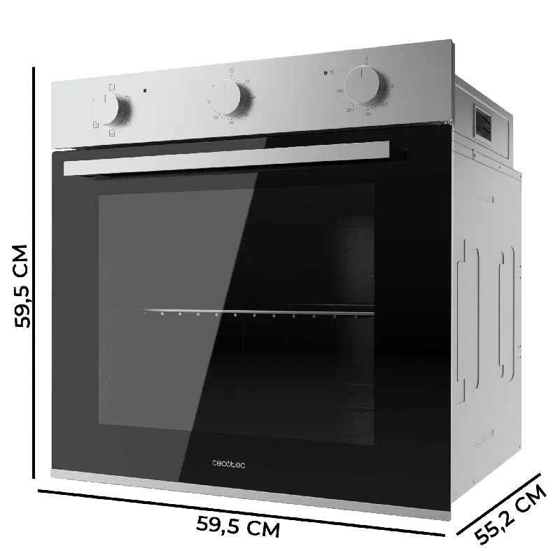 Horno integrable Convencional Cecotec Bolero Hexa C126001 Line Time A 2800W - Imagen 4