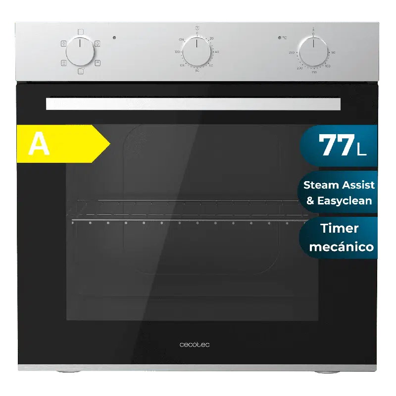 Horno integrable Convencional Cecotec Bolero Hexa C126001 Line Time A 2800W