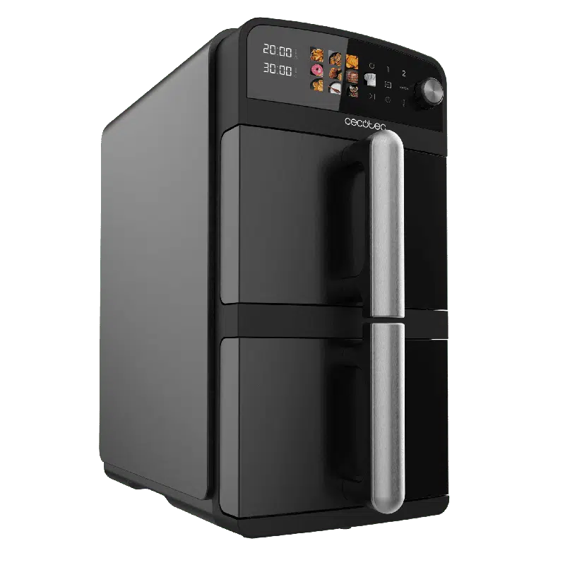 Freidora de aire de 10L con cubetas Cecotec Cecofry DuoLevel 10000 - Imagen 8