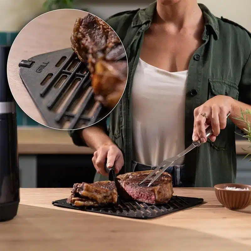 Freidora de aire con doble grill Cecotec Cecofry&Grill Duoheat 8000 - Imagen 10