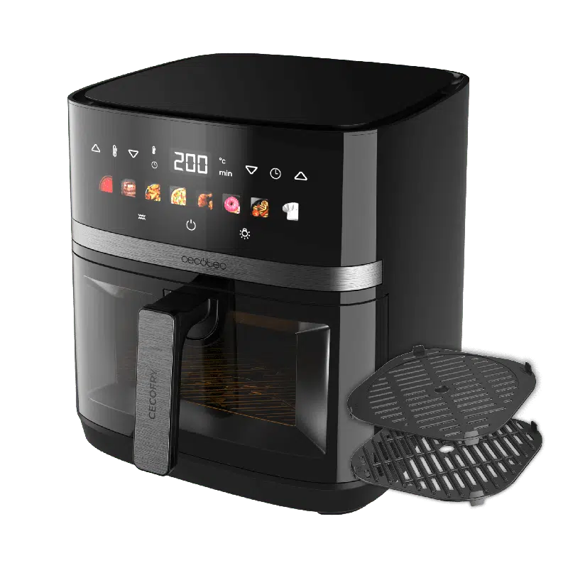 Freidora de aire con doble grill Cecotec Cecofry&Grill Duoheat 8000 - Imagen 3