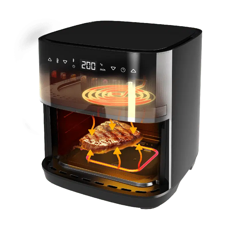 Freidora de aire con doble grill Cecotec Cecofry&Grill Duoheat 8000 - Imagen 2