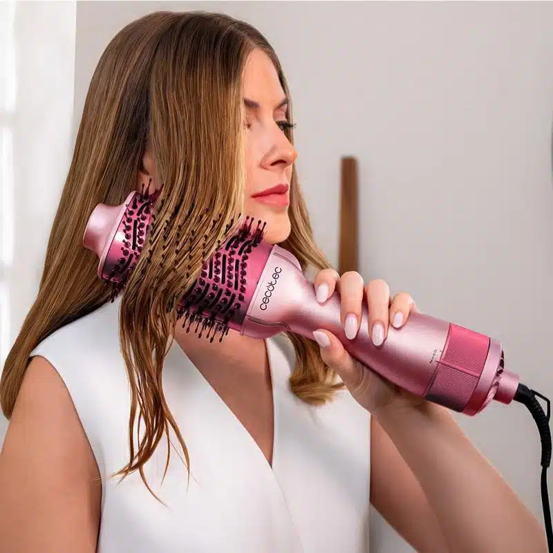 Cepillo de aire voluminizador Cecotec CeramicCare Unique Cotton Candy - Imagen 4
