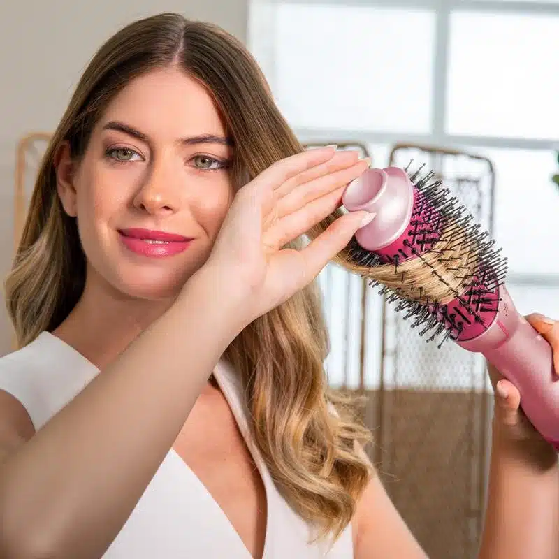 Cepillo de aire voluminizador Cecotec CeramicCare Unique Cotton Candy - Imagen 6
