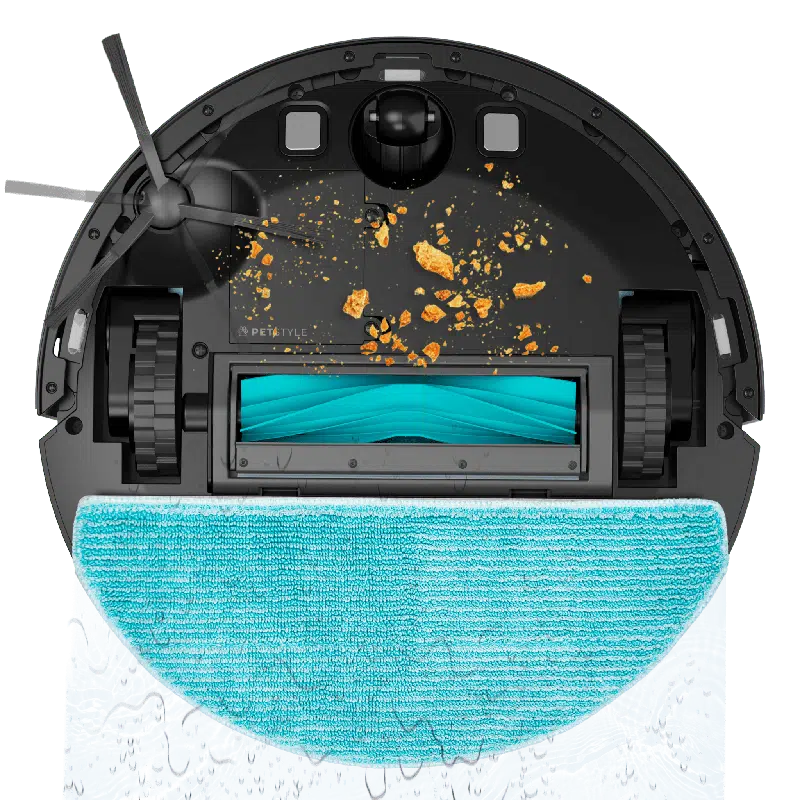 Robot aspirador con Navegación láser Cecotec Conga M80 Dark - Imagen 3