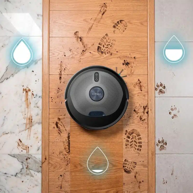 Robot aspirador con Navegación láser Cecotec Conga M80 Dark - Imagen 6