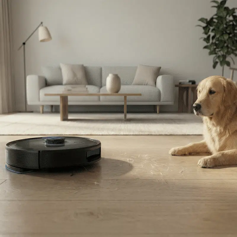 Robot aspirador con base de autovaciado Cecotec Conga Y90 Dark - Imagen 8