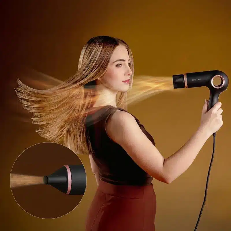 Secador Brushless Cecotec DryGlam Waves 6in1 Sensor Black - Imagen 6