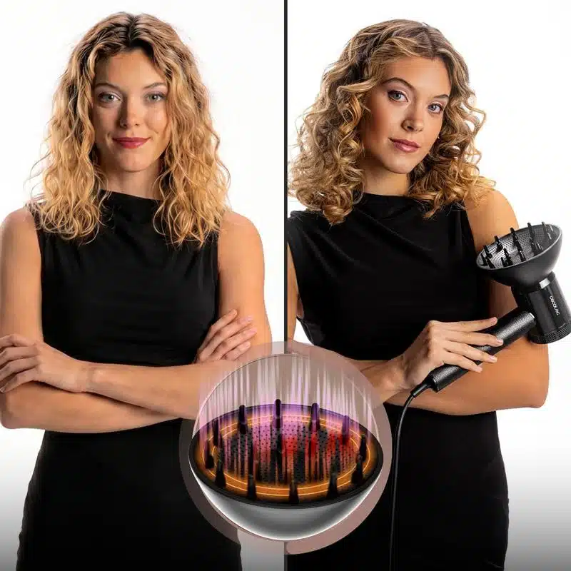 Secador de pelo Brushless Cecotec DryGlam Waves i-Sensor Pro - Imagen 17