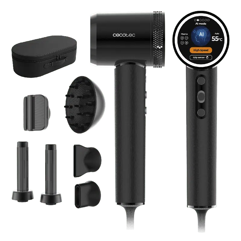 Secador de pelo Brushless Cecotec DryGlam Waves i-Sensor Pro
