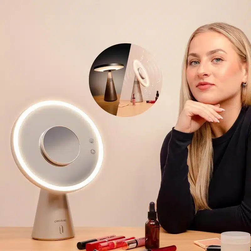 Espejo de maquillaje con altavoz Cecotec FaceCare Mirror&Sound - Imagen 7